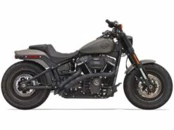 Bassani Auspuffanlage Sweeper Radius Pipes Slots Schwarz