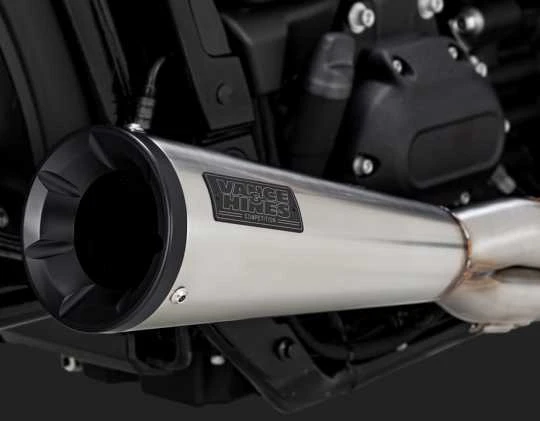 Vance & Hines Upsweep 2in1 Edelstahl 2 Vance & Hines Upsweep 2in1 Edelstahl – Bild 2