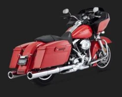 Vance & Hines Hi-Output Slip-Ons, Chrom -Elektrik Blitz Angebote Store 1801 06062