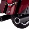 Vance & Hines Hi-Output Slip-Ons, Schwarz
