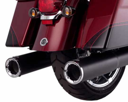 Vance & Hines Hi-Output Slip-Ons, Schwarz 1 Vance & Hines Hi-Output Slip-Ons, Schwarz
