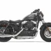 Bassani 3" Slip-On Slash-Cut Dämpfer Chrom & Schwarz