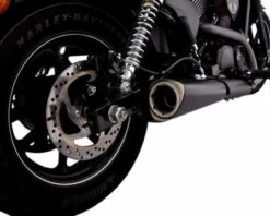 Vance & Hines Competition Slip-Ons Schwarz