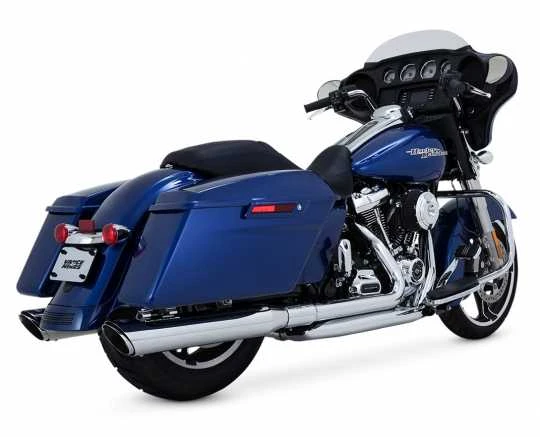 Vance & Hines Twin Slash Slip-Ons Chrom 2 Vance & Hines Twin Slash Slip-Ons Chrom – Bild 2
