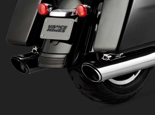 Vance & Hines Twin Slash Slip-Ons Chrom 1 Vance & Hines Twin Slash Slip-Ons Chrom