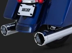 Vance & Hines Slip-Ons Monster Round Chrom -Elektrik Blitz Angebote Store 18011174 31