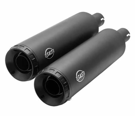 S&S Endschalldämpfer Grand National Schwarz 1 S&S Endschalldämpfer Grand National Schwarz