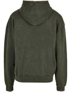 Thunderbike Hoodie Garage Olive Grün -Elektrik Blitz Angebote Store 19 30 1194 22