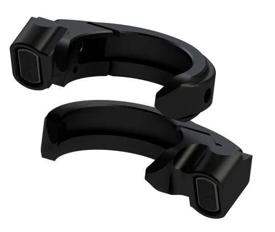 Blinker Set Quick-Stripe 41mm Dark Schwarz 1 Blinker Set Quick-Stripe 41mm Dark Schwarz