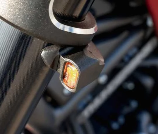 Blinker Set Quick-Stripe 41mm Dark Schwarz 2 Blinker Set Quick-Stripe 41mm Dark Schwarz – Bild 2