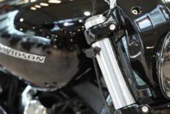 Blinker Set Quick-Stripe 49mm Dark Schwarz -Elektrik Blitz Angebote Store 41 99 1590 32