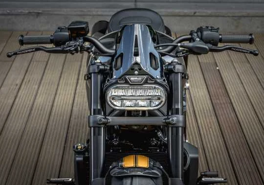 Windschild Kit Schwarz 2 Windschild Kit Schwarz – Bild 2