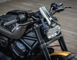 Windschild Kit Schwarz 6 Windschild Kit Schwarz -Elektrik Blitz Angebote Store 42 85 010 3