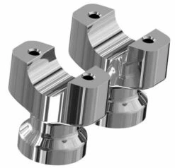 Flat Riser Kit Chrom