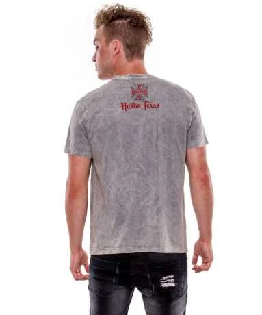 West Coast Choppers Chief T-Shirt Hellgrau 2 West Coast Choppers Chief T-Shirt Hellgrau – Bild 2