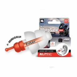 Alpine Motosafe Race Ohrstöpsel Mit Mini Grip -Elektrik Blitz Angebote Store 577475ck2