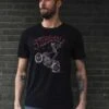 MCS Wheelie T-Shirt Schwarz