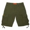 West Coast Choppers Caine Ripstop Cargo Shorts Oliv Grün