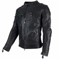 By City Street Cool Lederjacke Schwarz