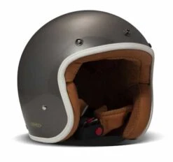 DMD Vintage Oro Helm ECE Parigi Silber/weiß