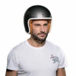 DMD Vintage Oro Helm ECE Parigi Silber/weiß -Elektrik Blitz Angebote Store 591139v 41