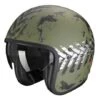 Scorpion Belfast Evo Helm Nevada Grün Matt/silber