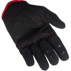 Biltwell Moto Gloves Handschuhe Schwarz / Rot -Elektrik Blitz Angebote Store 88 9722v 48