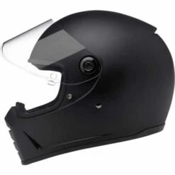 Biltwell Lane Splitter Helm ECE, Schwarz Matt -Elektrik Blitz Angebote Store 89 3170v 45