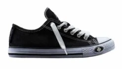 West Coast Choppers Sneaker Warrior Low Schwarz & Weiss -Elektrik Blitz Angebote Store 90 1172v 42