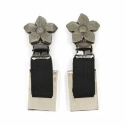 Ryder Front Stirrups Boot Clips Flower