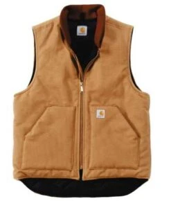 Carhartt Duck Weste Actic Quilt Lined Braun