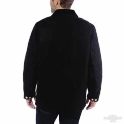 Carhartt Firm Duck Chore Coat Schwarz -Elektrik Blitz Angebote Store 91 5465v 4