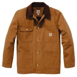 Carhartt Firm Duck Chore Coat Braun