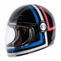 Torc T-1 Retro Integralhelm Americana Tron Schwarz ECE