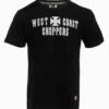 West Coast Choppers Script T-Shirt Schwarz
