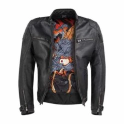 Segura Subotaï Lederjacke Schwarz CE -Elektrik Blitz Angebote Store 917577bk2