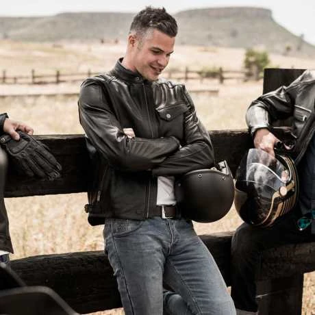 By City Brooklyn Lederjacke Schwarz 5 By City Brooklyn Lederjacke Schwarz – Bild 5