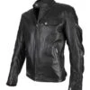 By City Brooklyn Lederjacke Schwarz