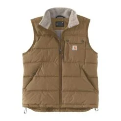 Carhartt Weste Rain Defender Montana Insulated Braun