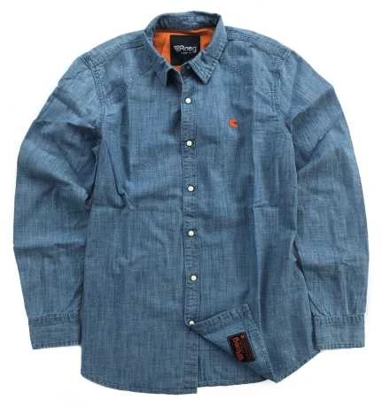 Roeg Bear Premium Denim Shirt Hellblau 1 Roeg Bear Premium Denim Shirt Hellblau