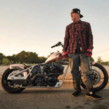 West Coast Choppers Austin Motorrad Hemd Rot/schwarz 3 West Coast Choppers Austin Motorrad Hemd Rot/schwarz – Bild 3