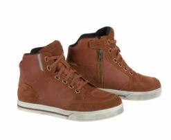 Segura Greez Motorrad Sneaker Braun CE