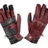 By City Oxford Handschuhe Burgund Rot/braun