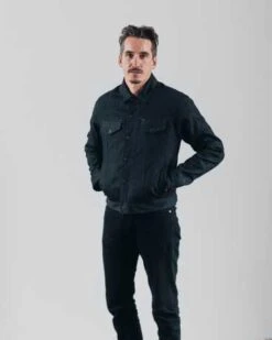 Roland Sands Dawson Jacke Waxed Schwarz -Elektrik Blitz Angebote Store 925868v 51