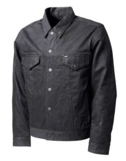 Roland Sands Dawson Jacke Waxed Schwarz