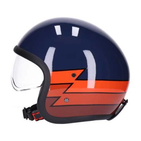 Roeg Sundown Helm Lightning Navy Blau 5 Roeg Sundown Helm Lightning Navy Blau – Bild 5