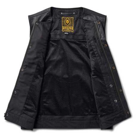 Roland Sands Temple 74 Weste Schwarz 4 Roland Sands Temple 74 Weste Schwarz – Bild 4