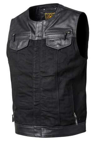 Roland Sands Temple 74 Weste Schwarz 1 Roland Sands Temple 74 Weste Schwarz