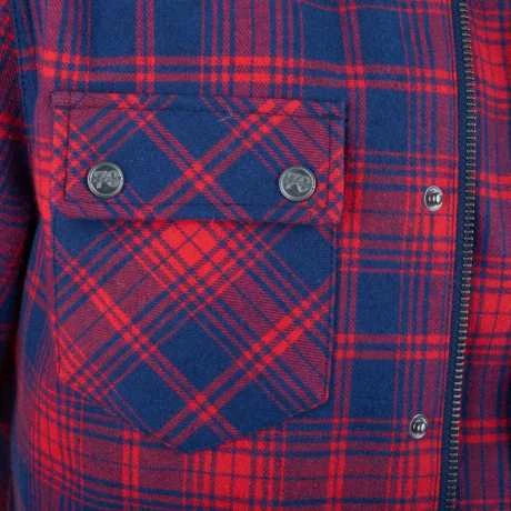 Segura Sierra Motorrad Hemd Navy Blau/rot 3 Segura Sierra Motorrad Hemd Navy Blau/rot – Bild 3