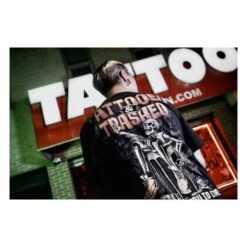 Lethal Threat Tattooed & Trashed T-shirt Schwarz -Elektrik Blitz Angebote Store 938076dk